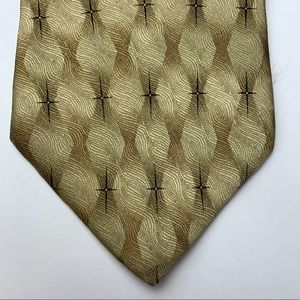 Grateful Dead Space Sixteenth Set mens tie gold/bl